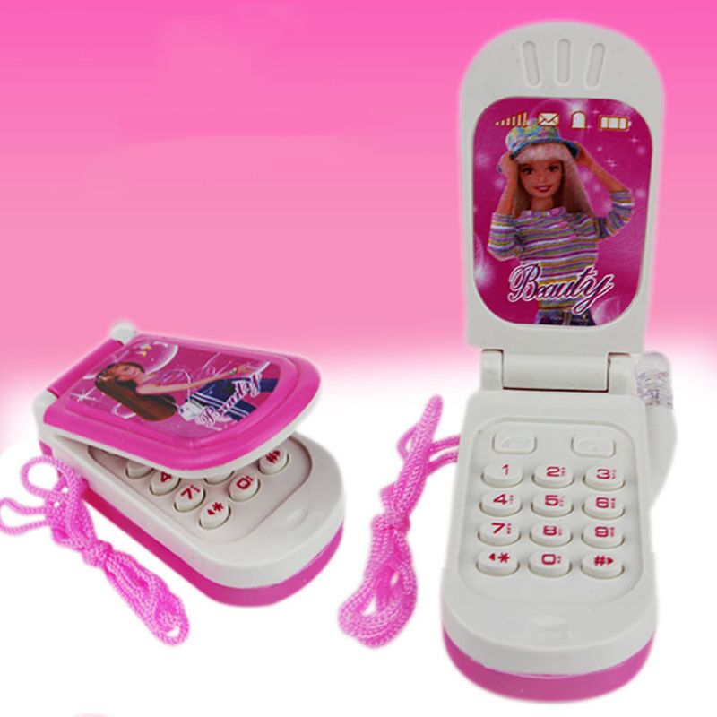 1PCs New Electronic Phone Toy Musical Mini Cute Children