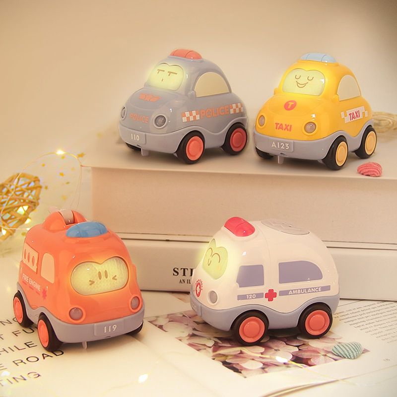Car Toys For Baby Boy 1 Year Old Montessori Music Cars For