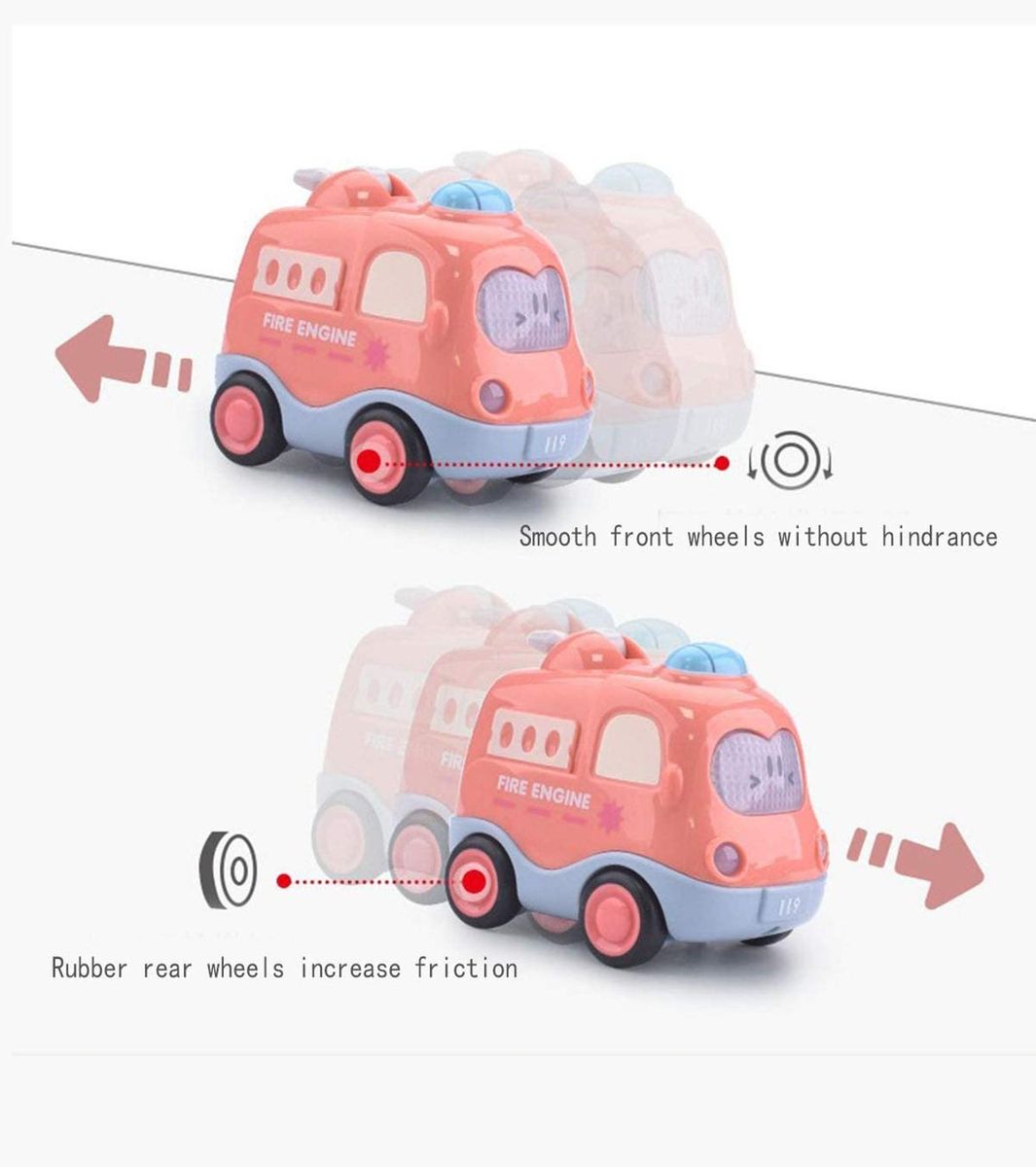 Car Toys For Baby Boy 1 Year Old Montessori Music Cars For