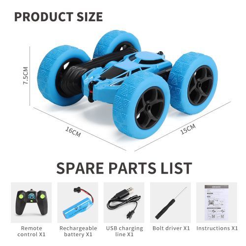 Remote Controlled Transformation Robot Car-green
