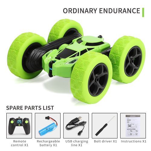 Remote Controlled Transformation Robot Car-green