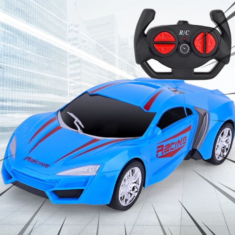 Children's Remote-Control Automobile Toy Car Charging Boy Electric Wireless Racing Drift Car Gifts For Boys Blue Lamborghini