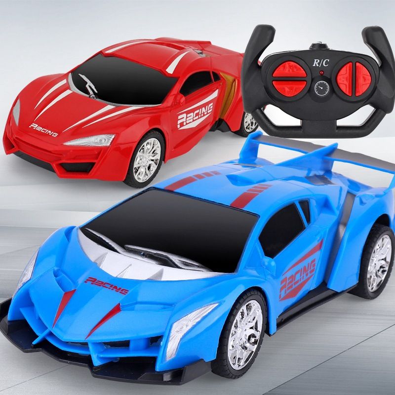 Children's Remote-Control Automobile Toy Car Charging Boy Electric Wireless Racing Drift Car Gifts For Boys Blue Lamborghini