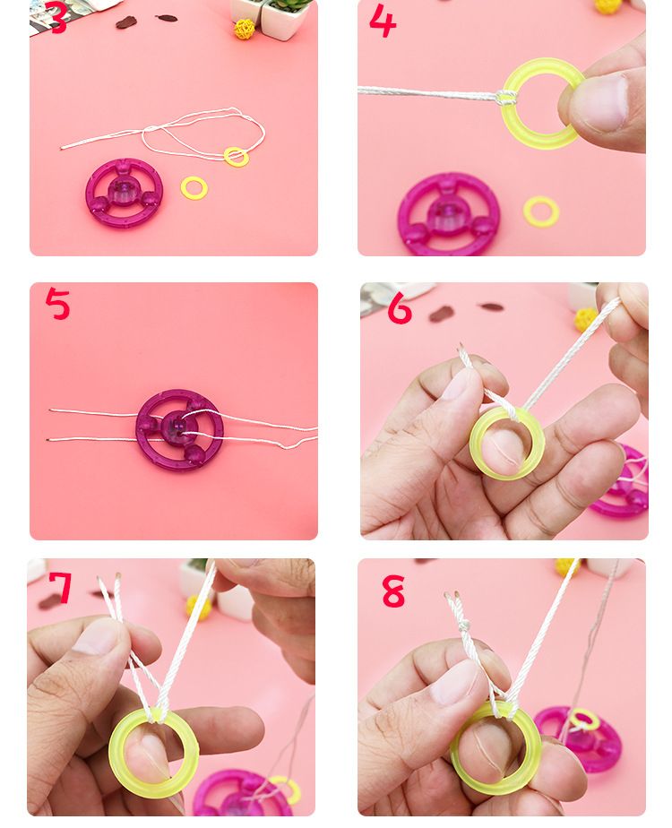 Flashing Rope Flywheel Toy