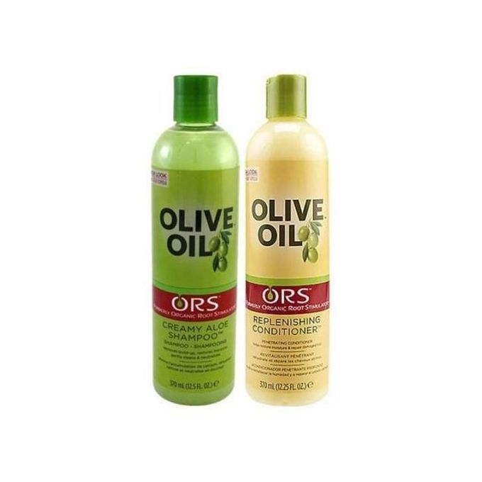 OLIVE OIL - ORS Creamy Shampoo & Replenishing Conditioner
