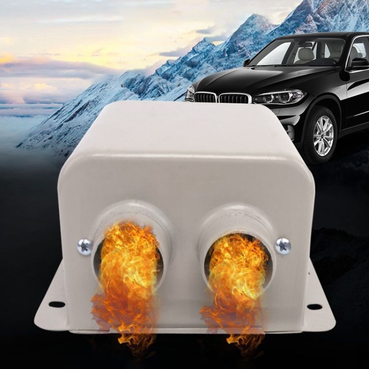Car Heater Defroster, Specification:24V Classic 2-hole 600W