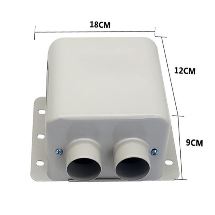 Car Heater Defroster, Specification:24V Classic 2-hole 600W