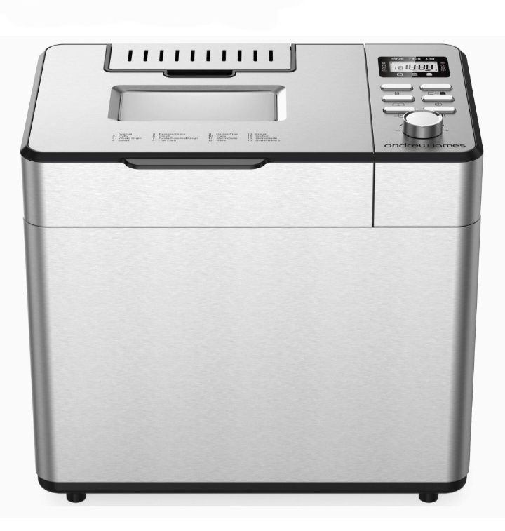 Digital Bread Maker With 16 Preset Functions - 710W