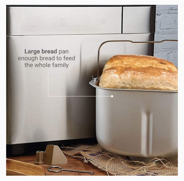 Digital Bread Maker With 16 Preset Functions - 710W