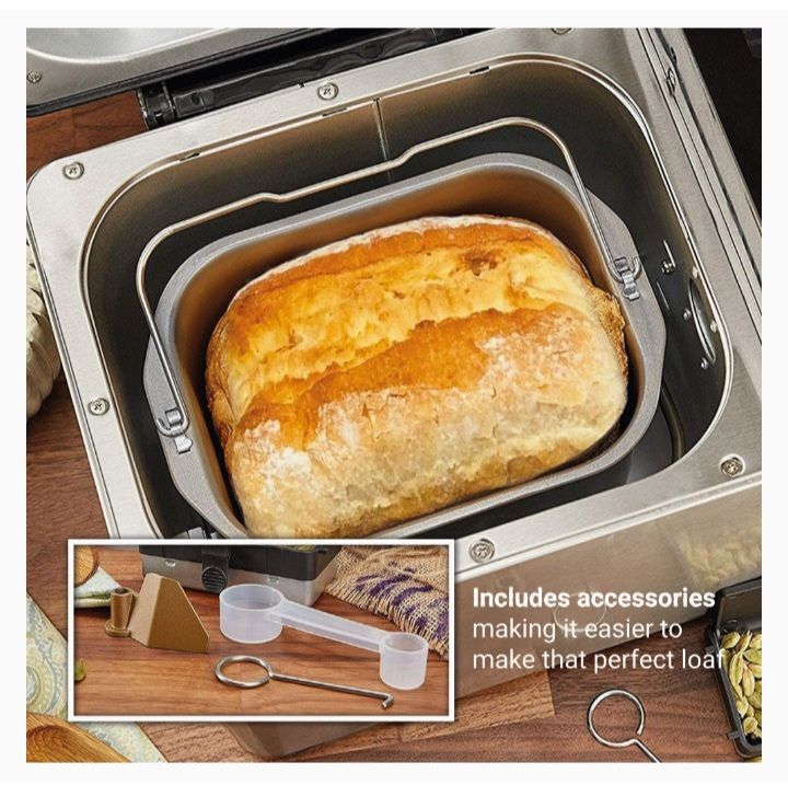 Digital Bread Maker With 16 Preset Functions - 710W
