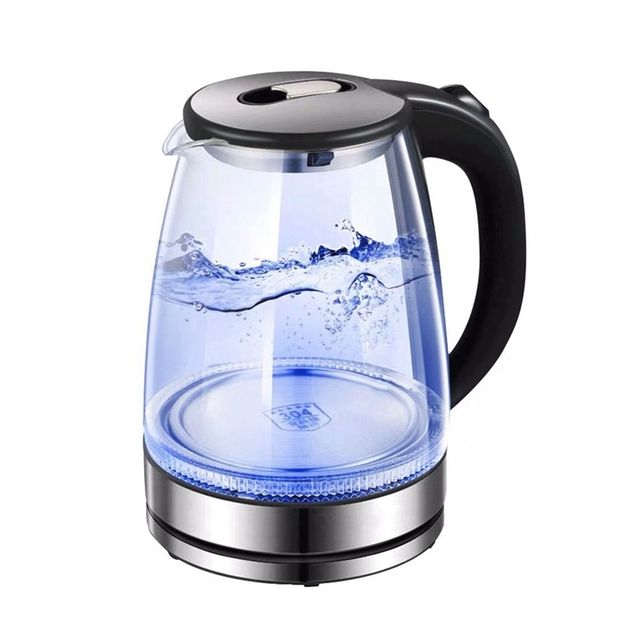 1.7L Large Glass Electric Kettle For Healthy Boiled Water