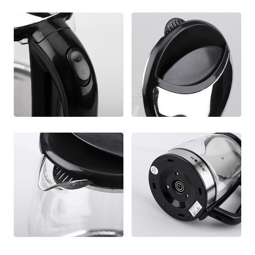 1.7L Large Glass Electric Kettle For Healthy Boiled Water