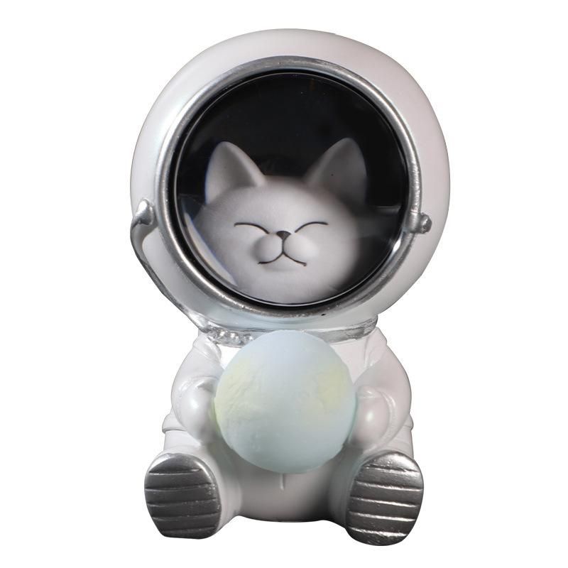 Galaxy Astronaut Creative Home Desktop Decoration Wholesale Small Lamp Living Room Decoration Graduation Gift Holiday Gift Blue Galaxy Wind Chimes Astronaut series