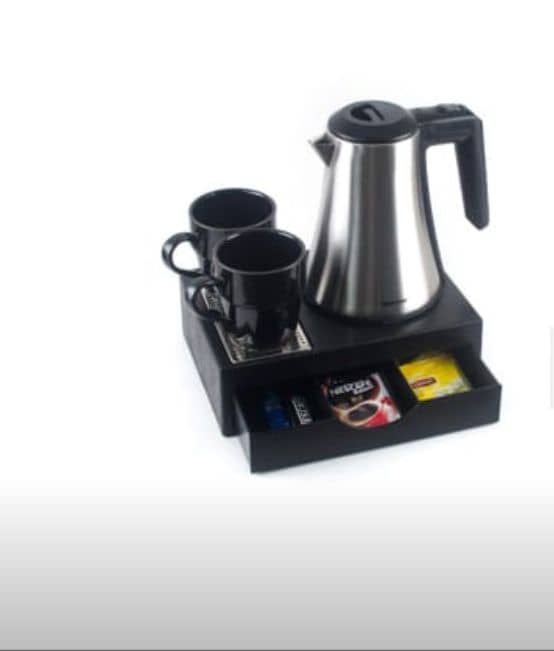 0.8L Dunhood Electric Kettle With Drawer Tray