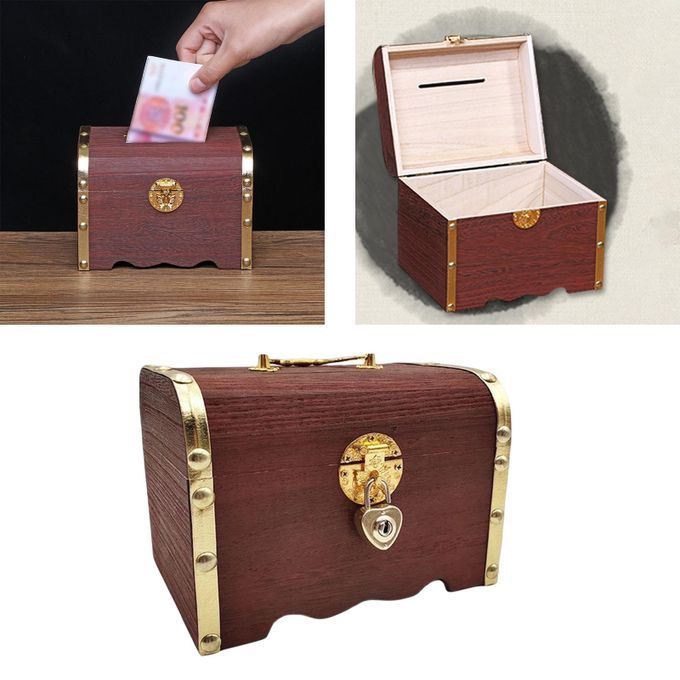 Coin Card Home Decor Gifts For Kids Adult Dark Brown