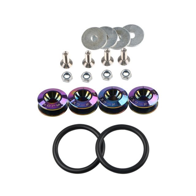 Jdm Style Aluminum Bumper Quick Release Fasteners Fender