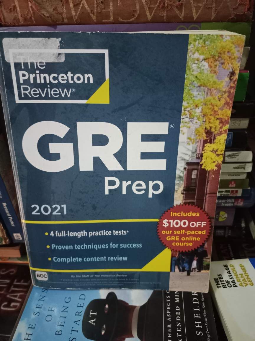 Princeton Review GRE Prep, 2021