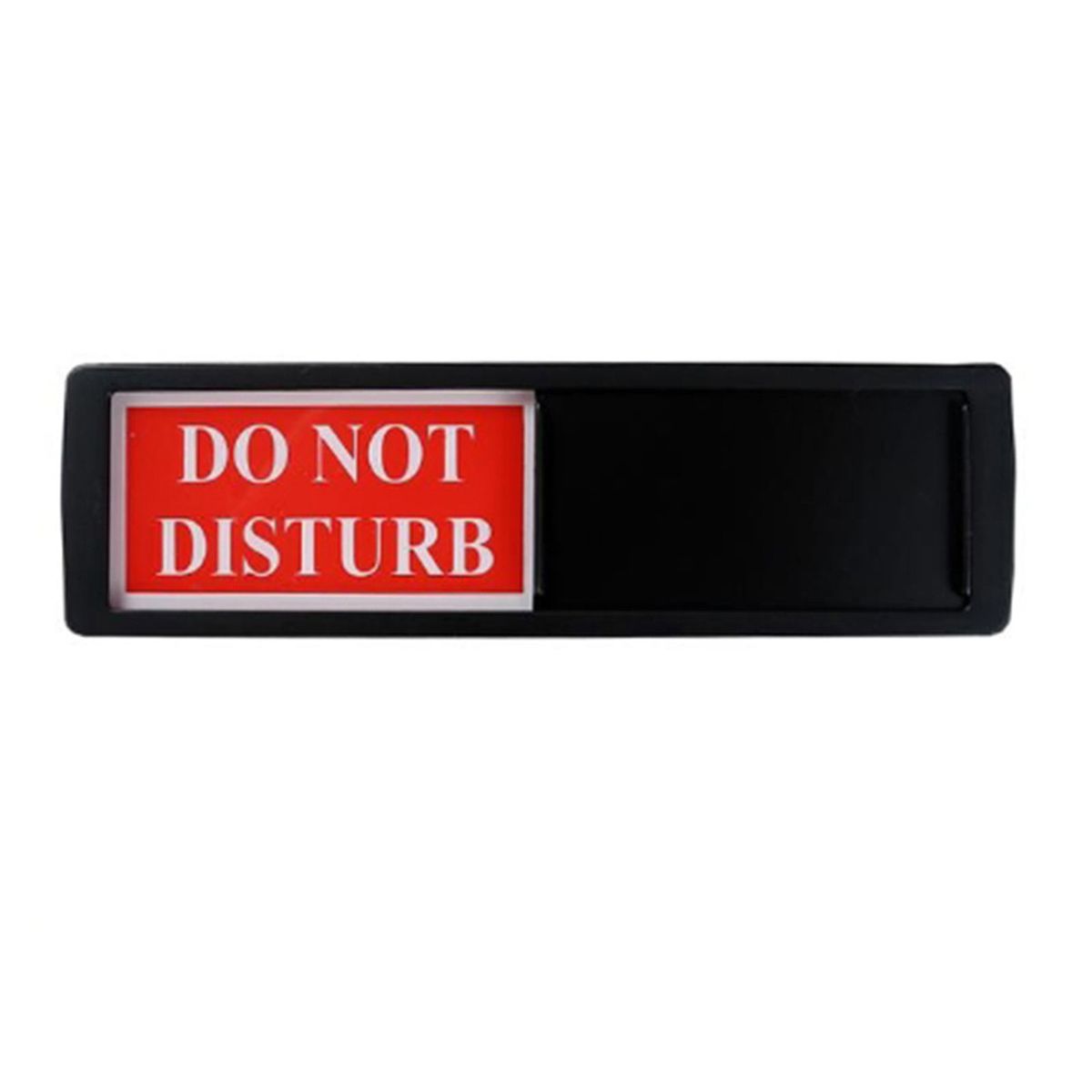 Adhesive Privacy Do Not Disturb Sign For Office Domestic Hotel Black