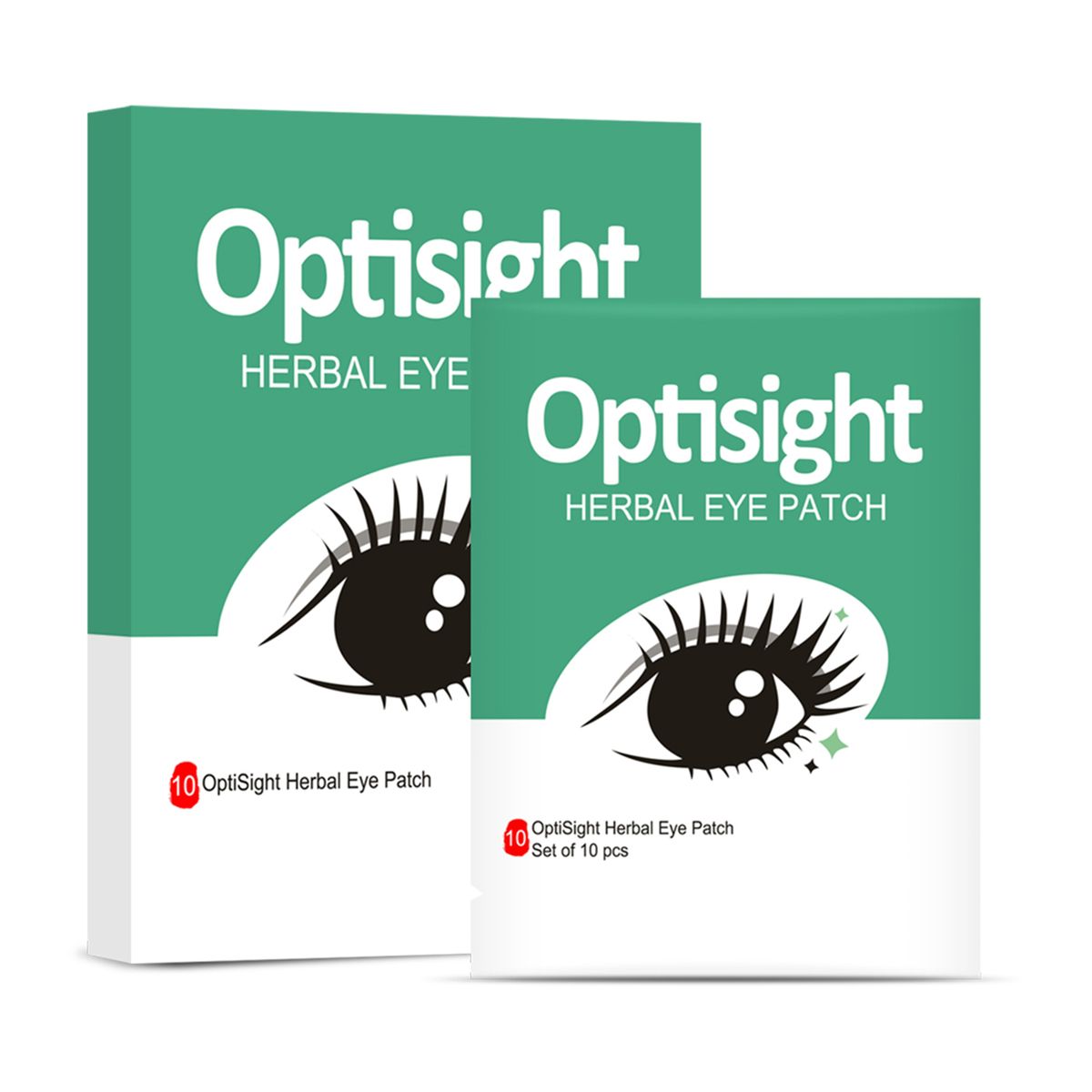 10Pcs/Box Herbal Eye Patches Relieve Eyestrain Dried Eyes