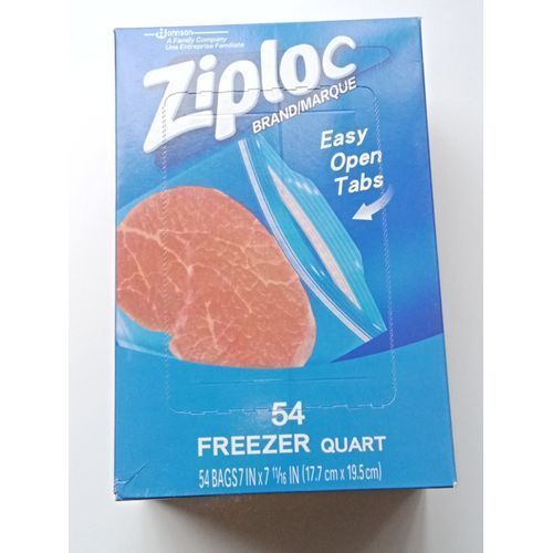 Zip Lock Storage Plastic Bags With Easy To Open Tabs.
