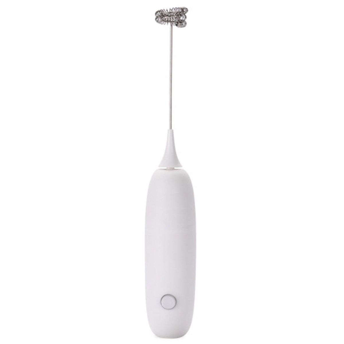 Milk Frother Mini Electric Milk Foamer Blender White