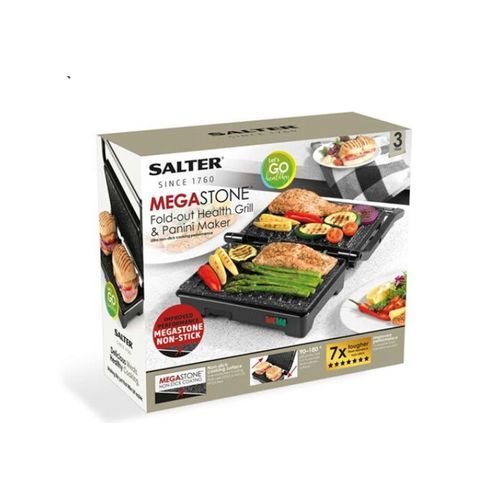 Electric Healthy Grill And Panini Maker - 750W