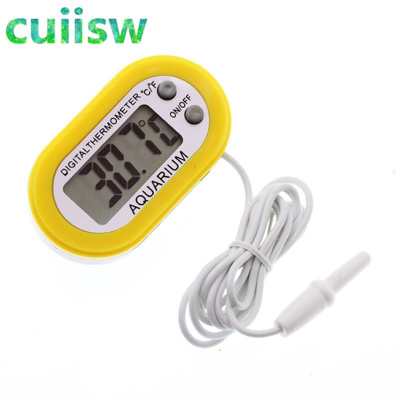 Mini Digital Temperature And Humidity Meter Incubator Suction Cup Type Pet Dog Tortoise Sensor Thermomete