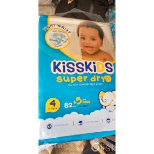 Super Dry Baby Diapers Size 4 (7-18 Kg) - 82PCS
