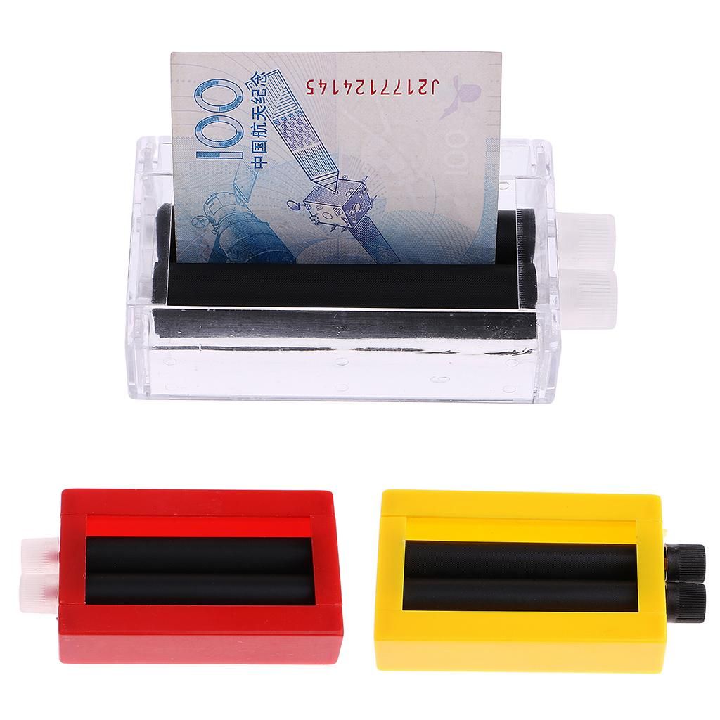 1 Pc Magic Trick Easy Bill Printing Machine Money Maker Gimmick Clear