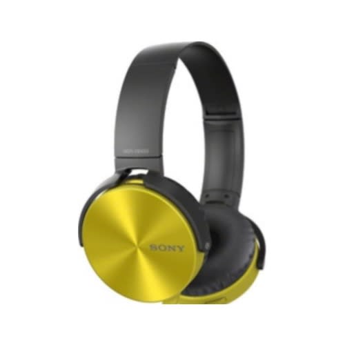 Extra Bass Red Headphone With Mic - Mdr-xb450ap - Yellow