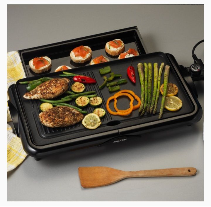 Family Non-Stick Health Grill & Griddle - 2000W
