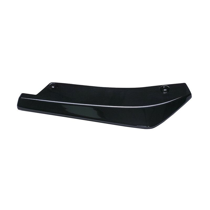2pcs Universal Car Rear Bumper Lip Spoiler Canards Wrap Abs
