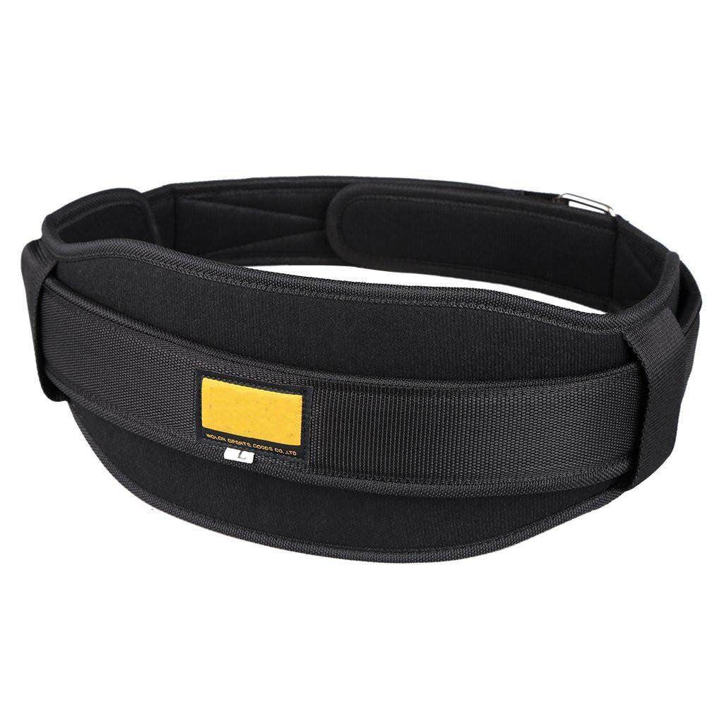 2PCS Neoprene Weight Lifting Belt Gym Fitness Wide Back Training Size L