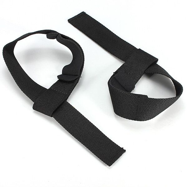 Training Weight Lifting Wrist Padded Hand Bar Straps Gym Bandage Wraps