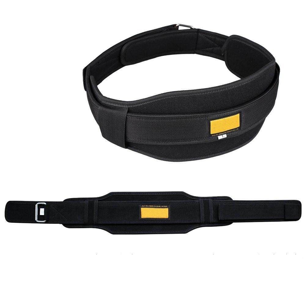 6PCS Neoprene Weight Lifting Belt Gym Fitness Wide Back Training Size L