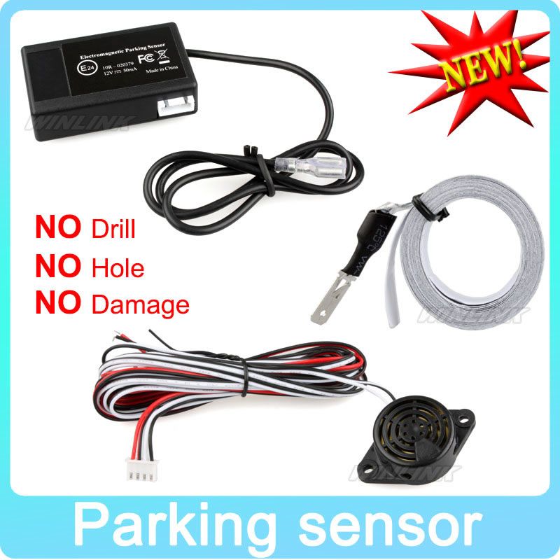 Car Electromagnetic Parking Sensor No Holes\easy I