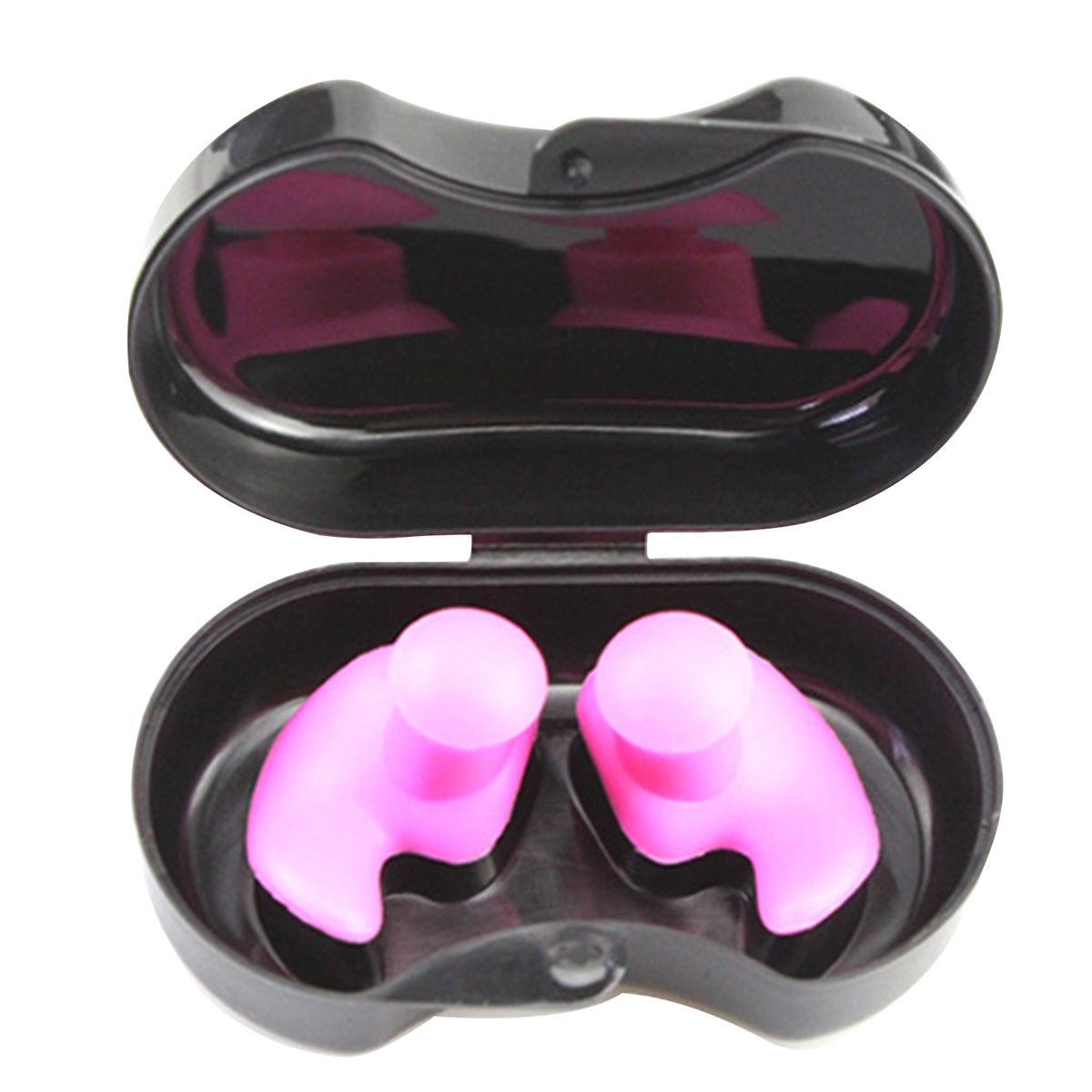 Swimming Ear Plugs Waterproof Reusable Silicone Swimming
