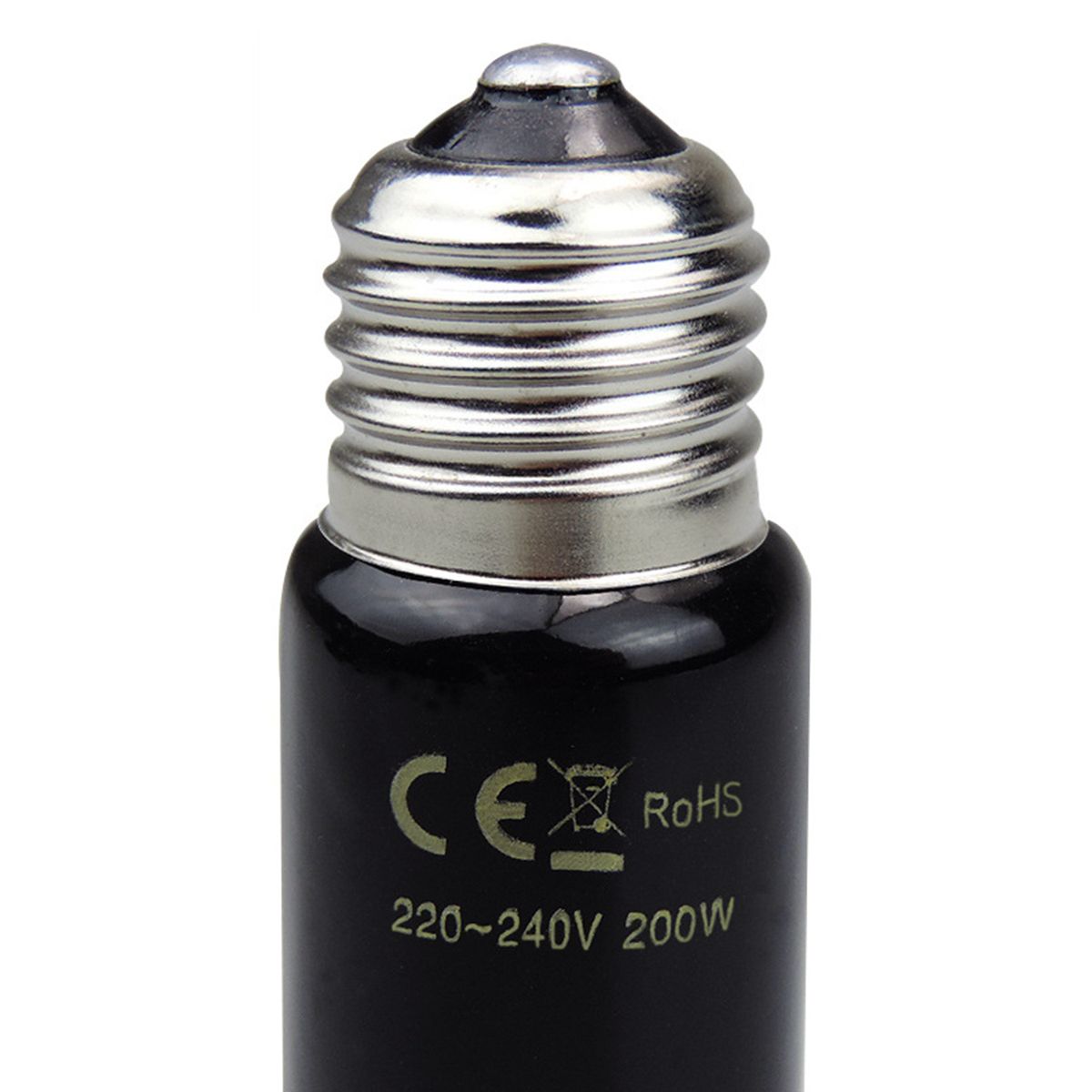 50W Reptile Heat Lamp Ceramic Infrared Heat Emitter Brooder