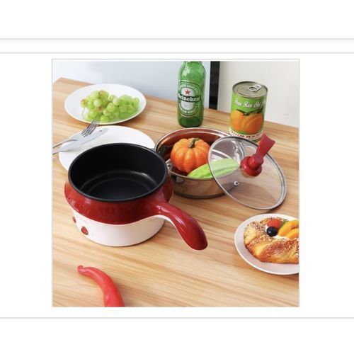 18CM Double-Layer Mini Electric Pot Pan Cooker Cooking Fry Stew