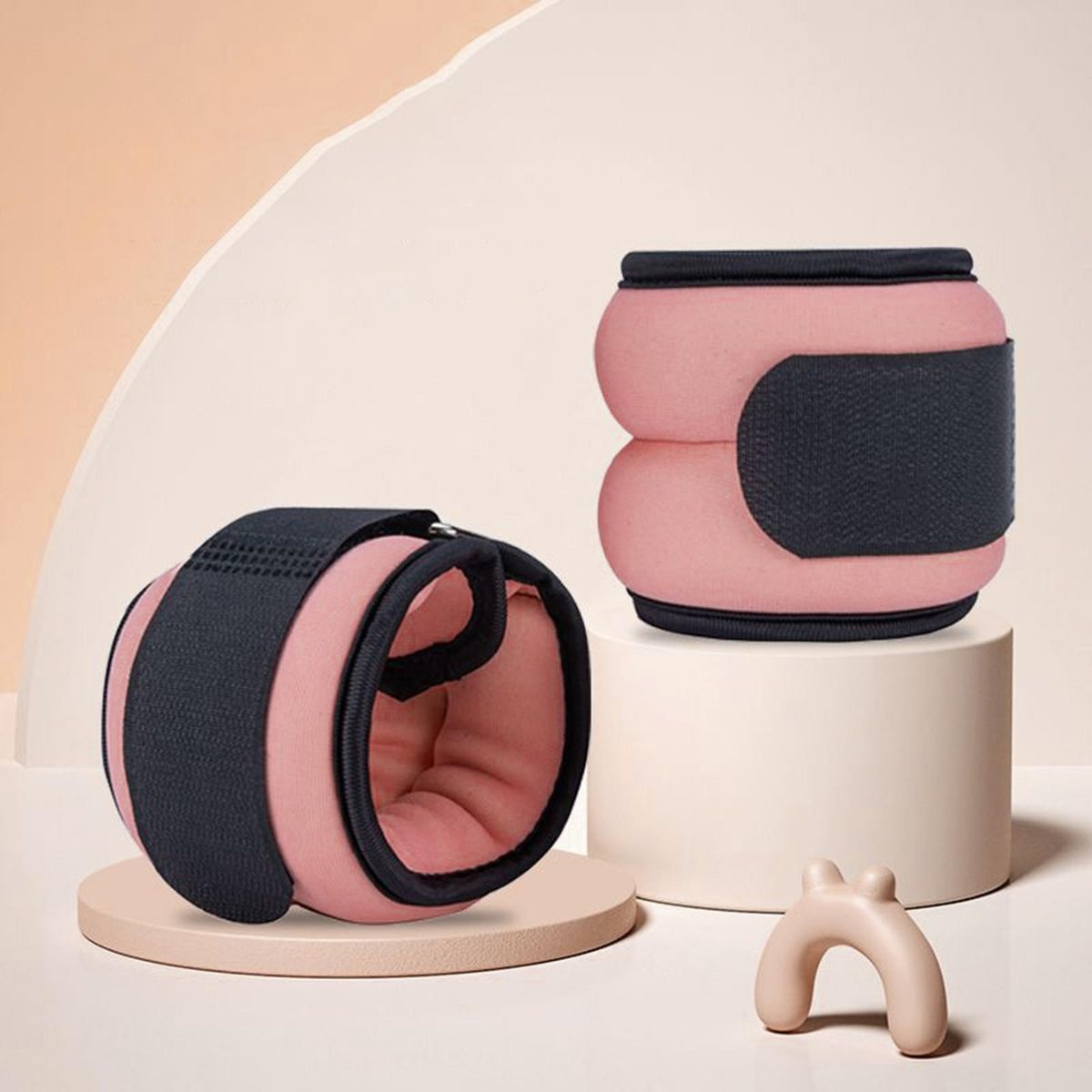 Resistance Ankle Weights Power-up Workout with Dual-use for Running Dark Pink