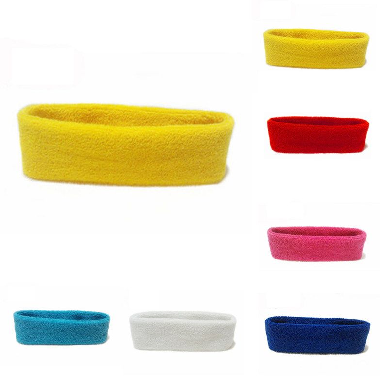 Outdoor Sport Sweatband Headband Yoga Gym Unisex Stretch-