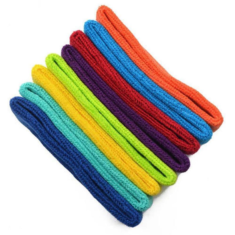 Outdoor Sport Sweatband Headband Yoga Gym Unisex Stretch-