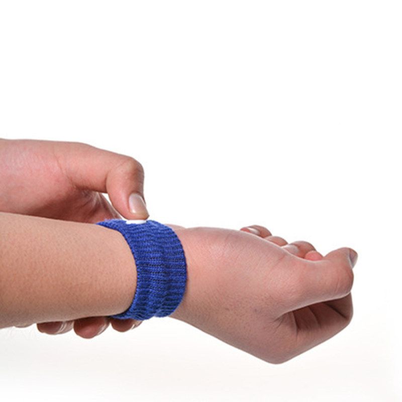 1 Pair Morning Motion Sickness Relief Wrist Band-Black