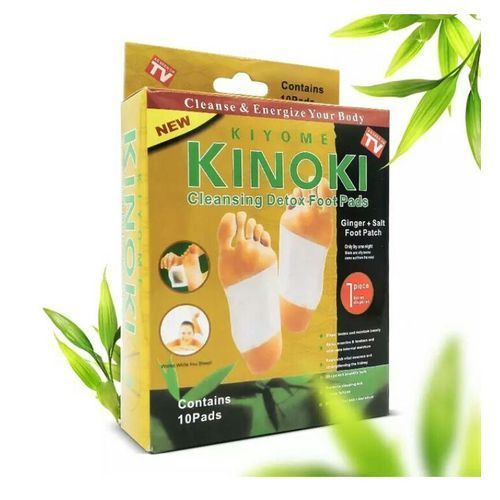 Detox Foot Pads, Organic Cleansing Patches(Ginger+Salt)