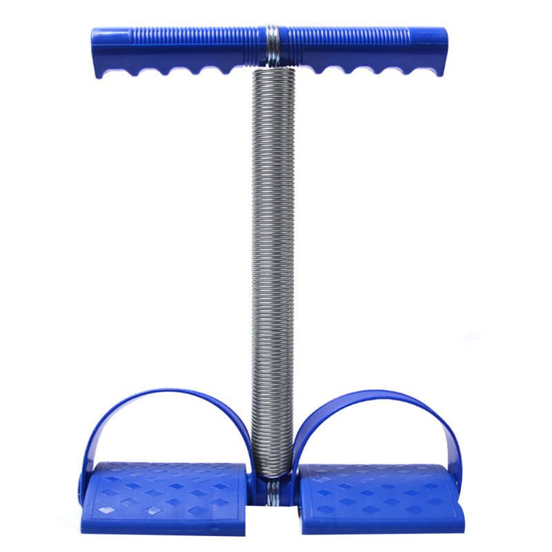 Elastic Sit-Up Pull Rope Spring Tension Band Foot-Black