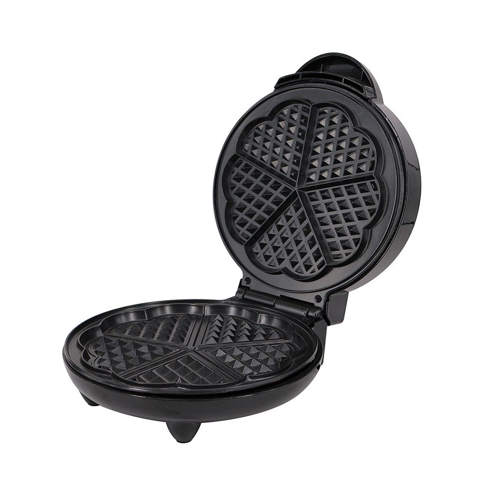 1000W Waffle Maker 5 Heart-Shaped Waffles Electric Waffler