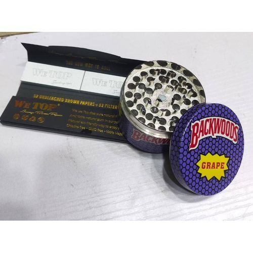 Backwoods New Herb Weed Grinder Crusher