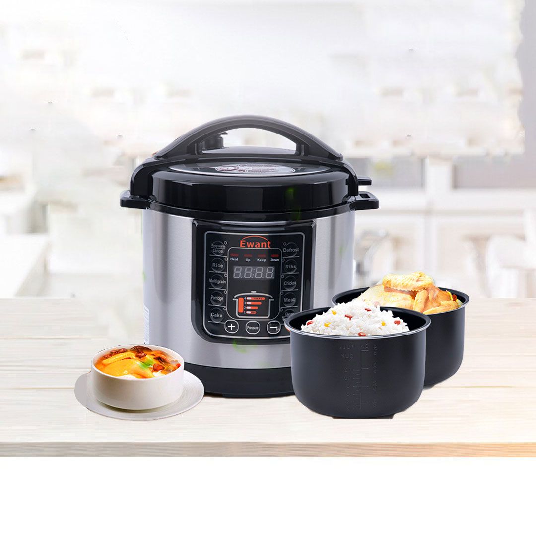 6L Digital Pressure Cooker Non Stick Pot