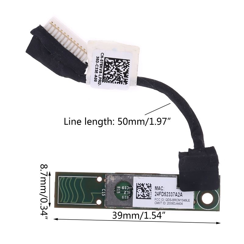 Cn-03y8r 380 Bluetooth 4.0 Module For Dell Latitude E5410