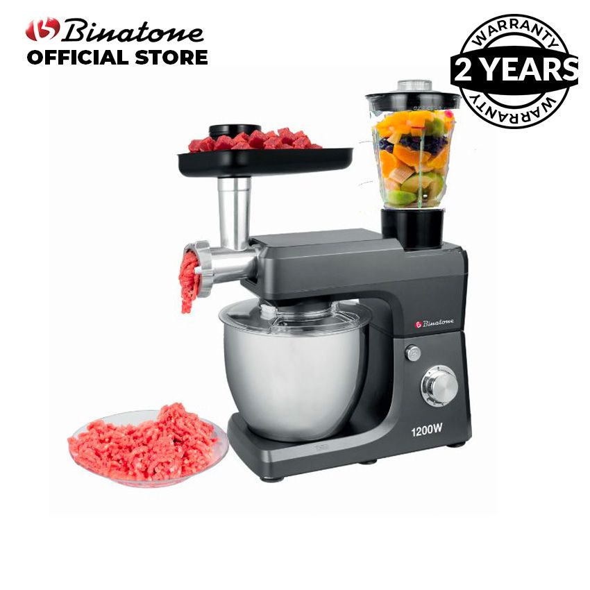 3-in-1 Kitchen Machine And Yam Pounder (KM-1300)